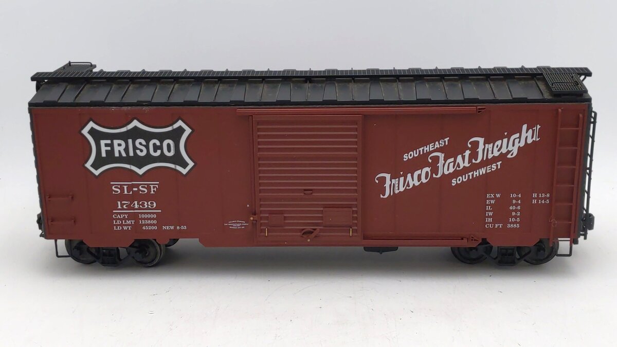 American Mainline G401-12 G Scale Frisco PS-1 Boxcar #17439 EX/Box