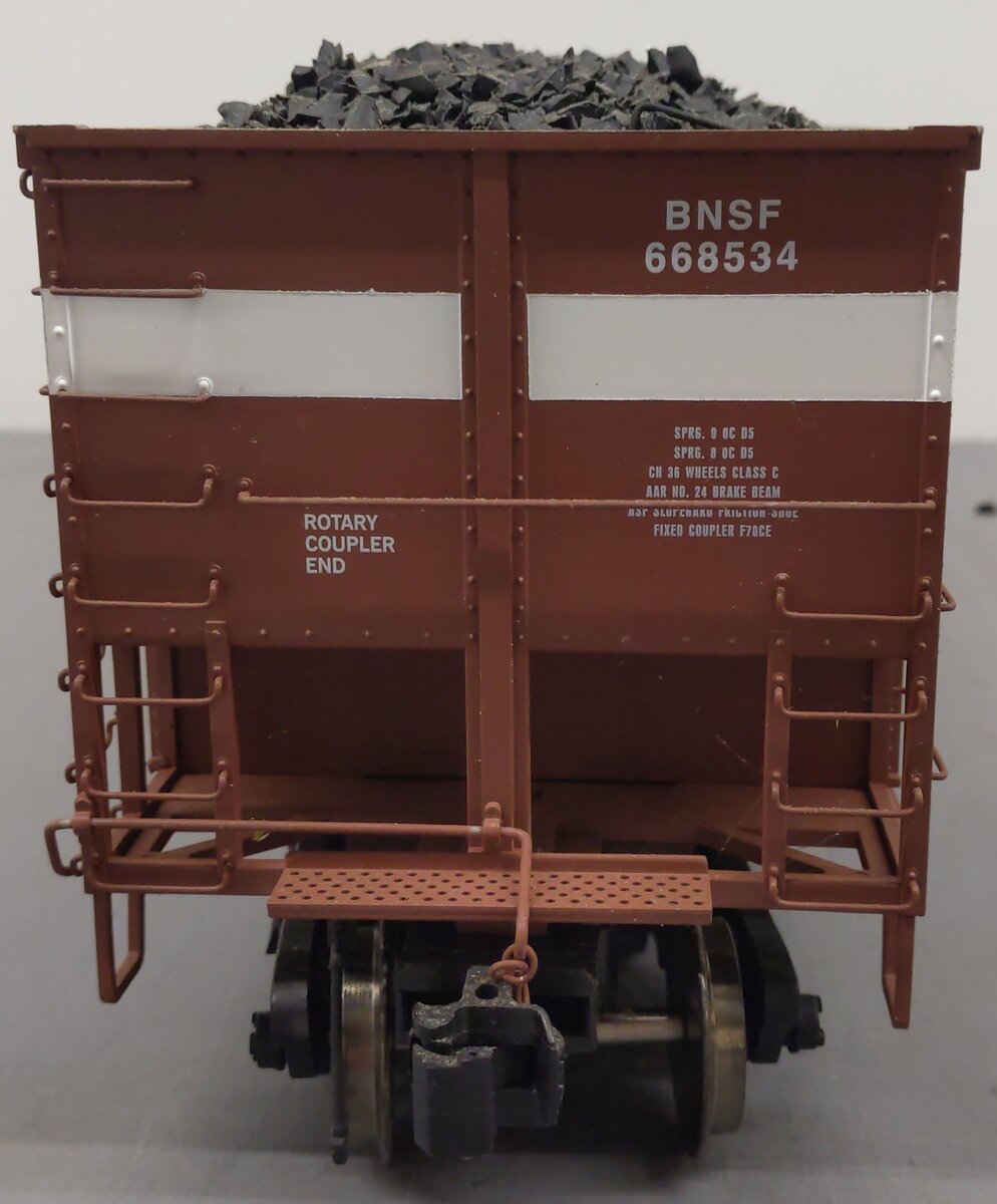 Bethgon 2 G Scale American Mainline Coal Porter 1:29 #668534 EX/Box