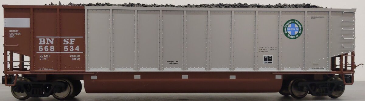 Bethgon 2 G Scale American Mainline Coal Porter 1:29 #668534 EX/Box