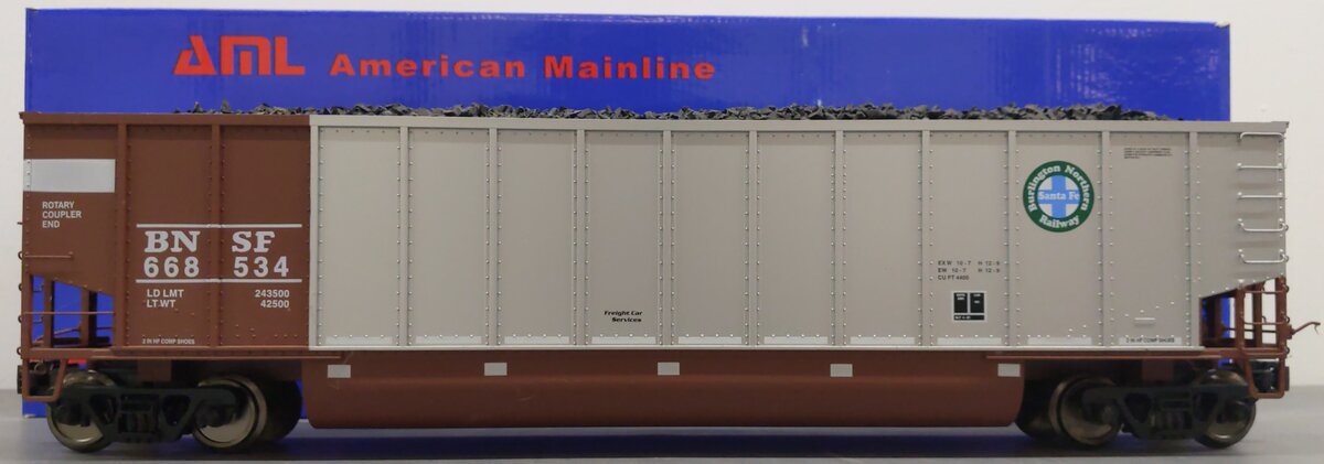 Bethgon 2 G Scale American Mainline Coal Porter 1:29 #668534 EX/Box