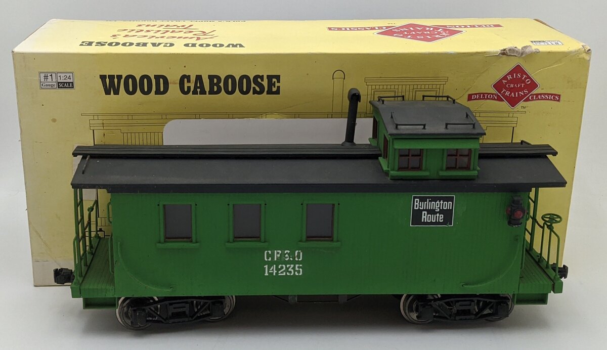 Aristo-Craft 82102 Burlington Route CB & O #14235-Custom Painted/Box