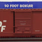 USA Trains R19313A G Burlington Route 50 Ft. Box Car with Steel Door EX/Box