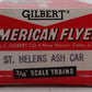 American Flyer Vintage S Gauge Mount St. Helens Ash Hopper Car EX/Box