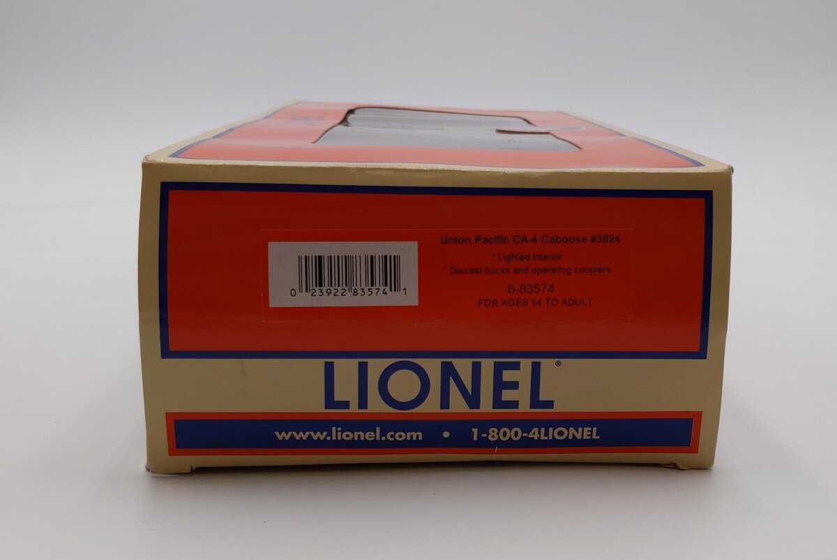 Lionel 6-83574 O Union Pacific CA-4 Caboose #3824