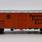 Lionel 6-17352 O Pacific Fruit Express Steel Sided Refrigerator Car #20043 NIB