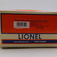 Lionel 6-17352 O Pacific Fruit Express Steel Sided Refrigerator Car #20043 NIB