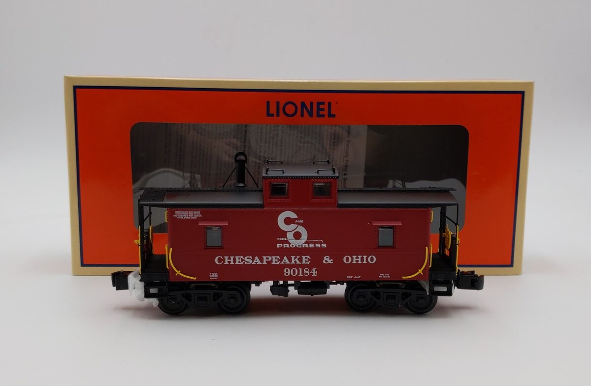 Lionel 6-27629 O Gauge Chesapeake & Ohio Northeastern Caboose #90184 MT/Box