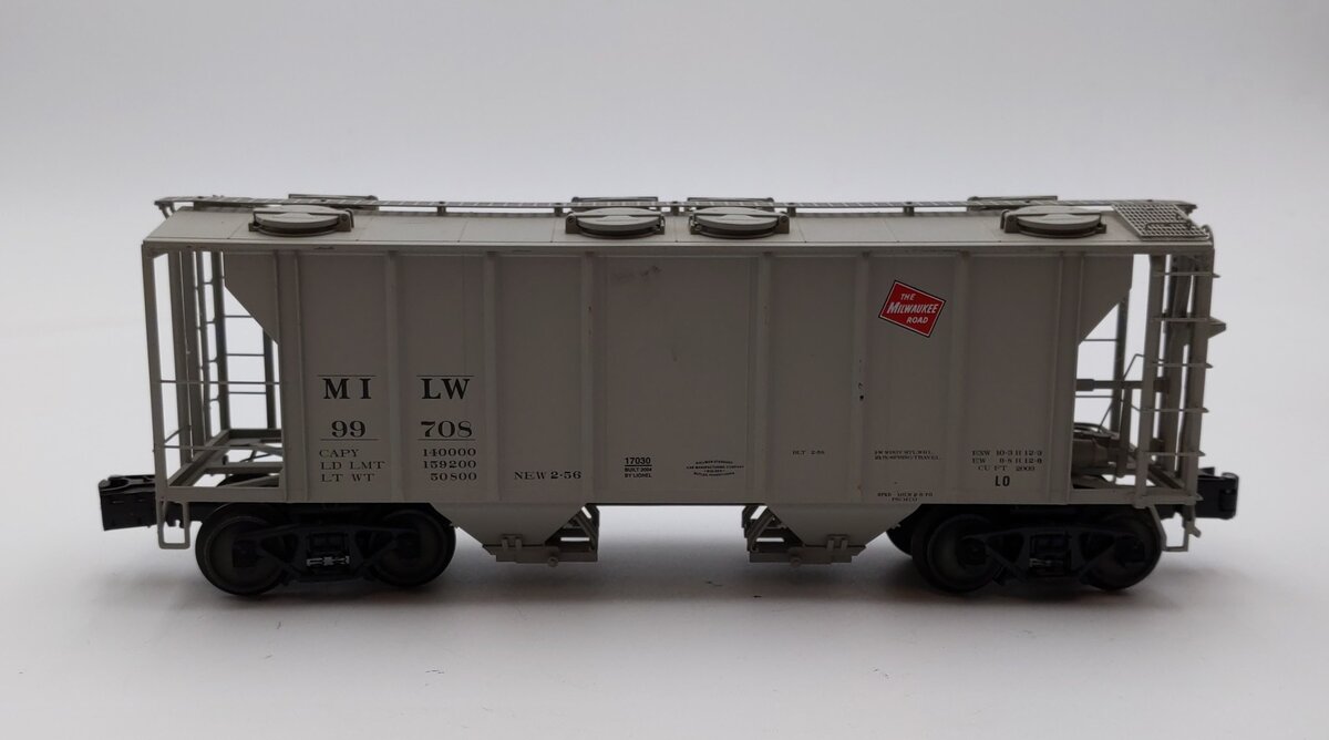 Lionel 6-17030 O Gauge Milwaukee PS-2 2-Bay Hopper #99708 EX/Box