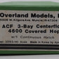 Overland OMI-3093 HO Scale ACF 3-Bay Centerflow 4600 Covered Hopper EX/Box