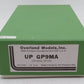Overland OMI-5481 HO Scale BRASS Union Pacific GP9MA Diesel Locomotive EX/Box