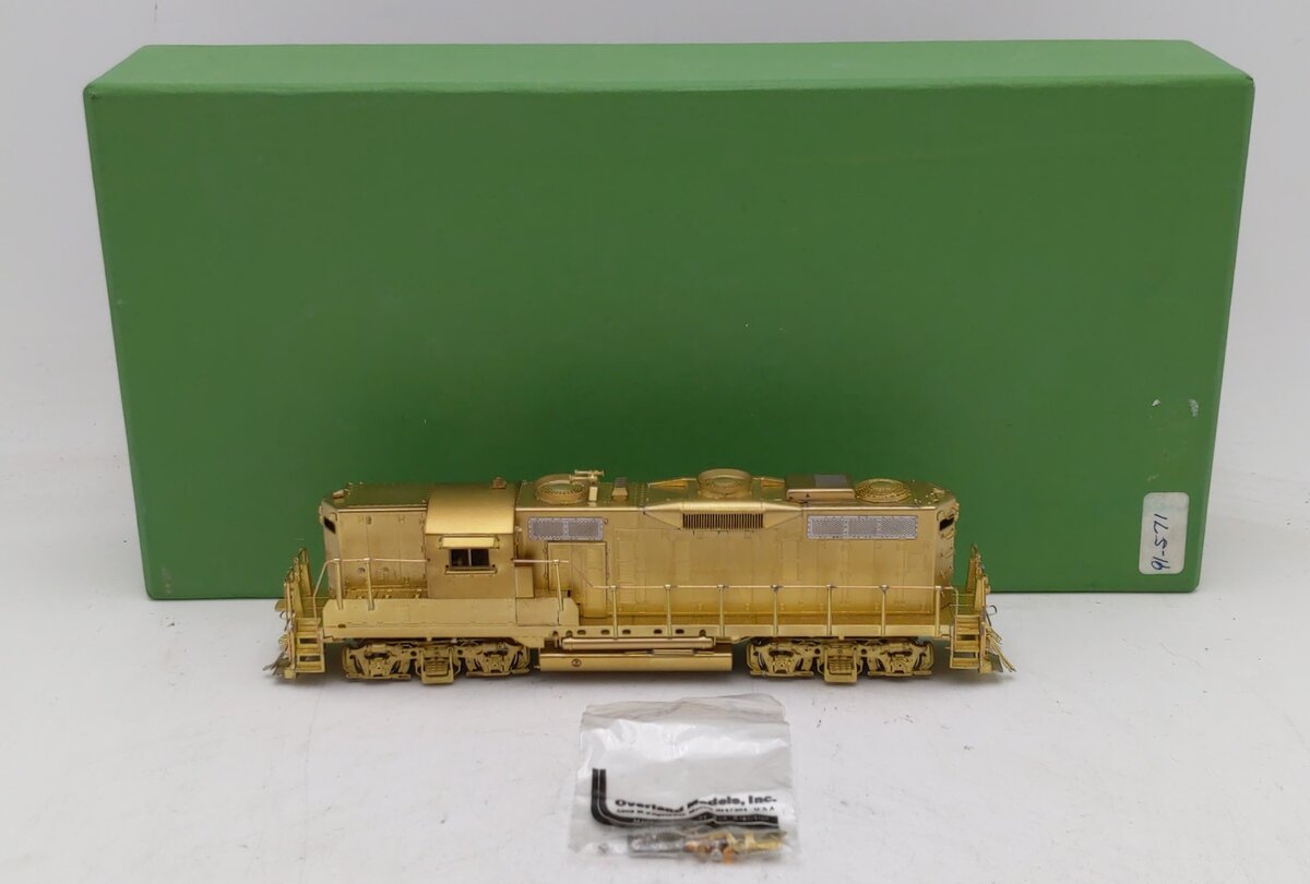 Overland OMI-5481 HO Scale BRASS Union Pacific GP9MA Diesel Locomotive EX/Box