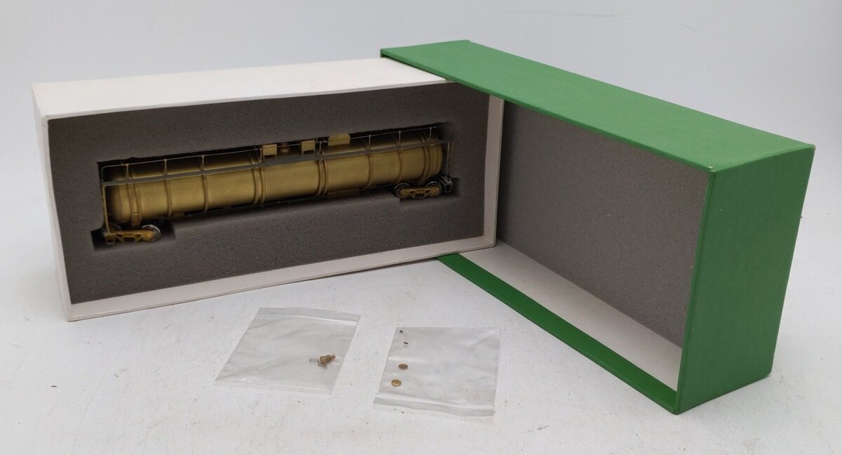 Overland OMI-3029 HO Scale BRASS 61' Liquid Air Tank Car LN/Box