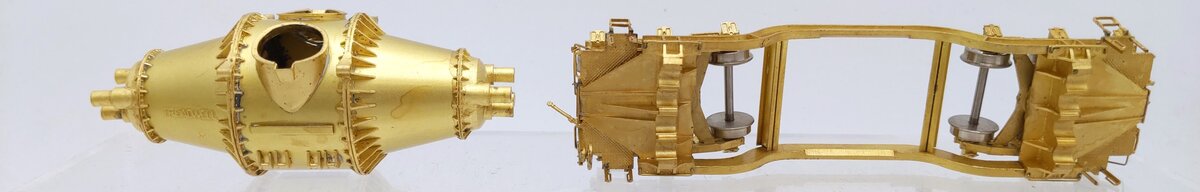 Overland 3178 HO Brass Tread Well 80 Ton Hot Metal Car EX/Box