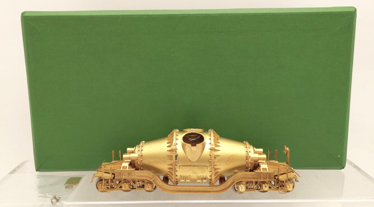 Overland 3178 HO Brass Tread Well 80 Ton Hot Metal Car EX/Box