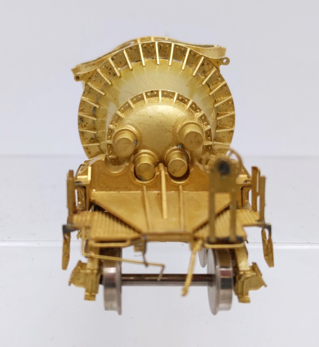 Overland 3178 HO Brass Tread Well 80 Ton Hot Metal Car EX/Box