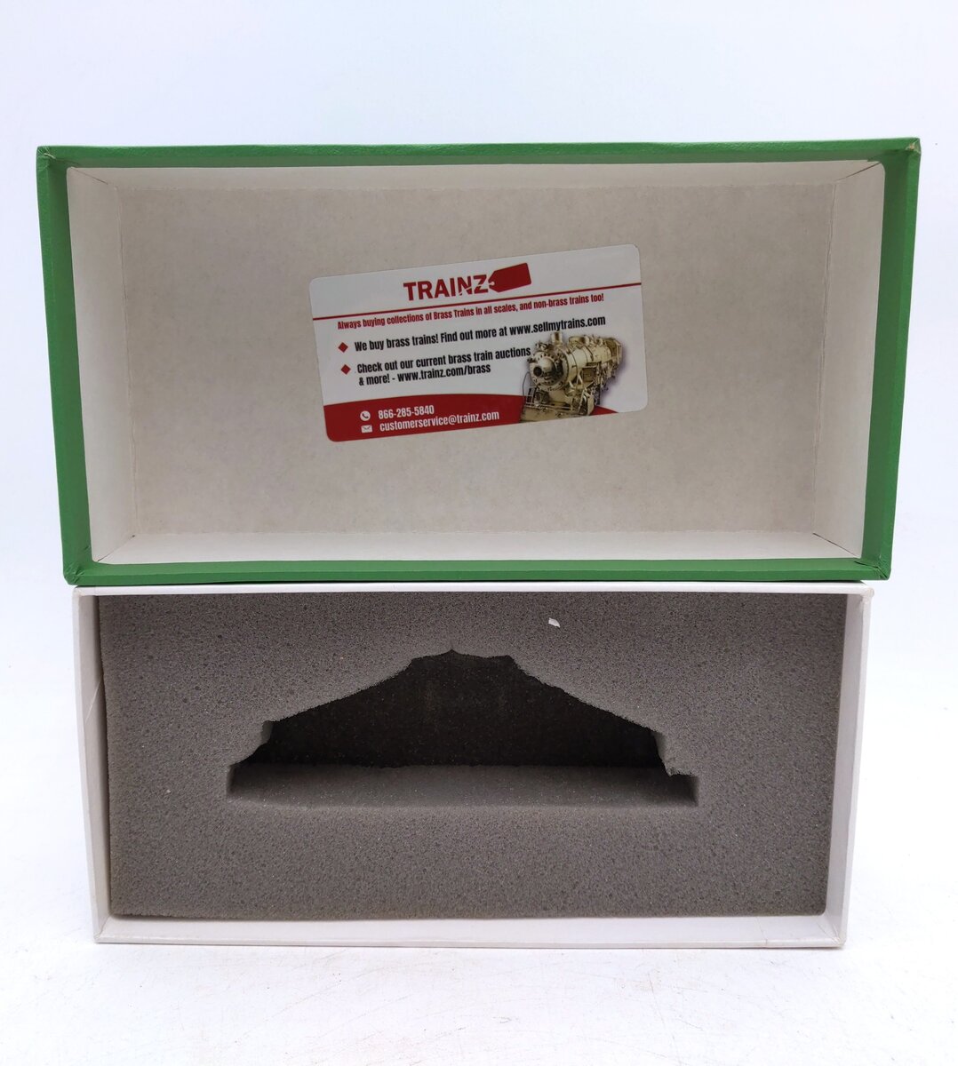 Overland 3178 HO Brass Tread Well 80 Ton Hot Metal Car EX/Box