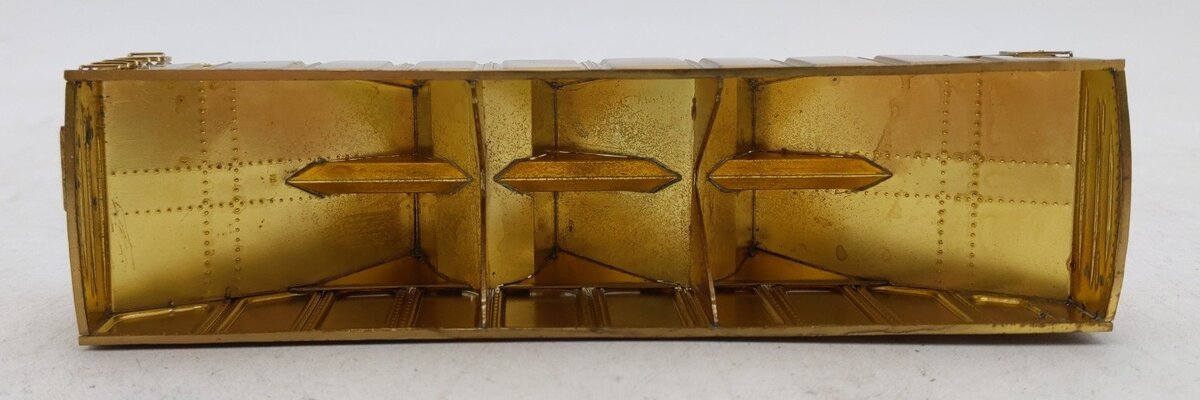 Overland OMI-1308 HO BRASS C&O Triple Hopper - Unpainted LN/Box