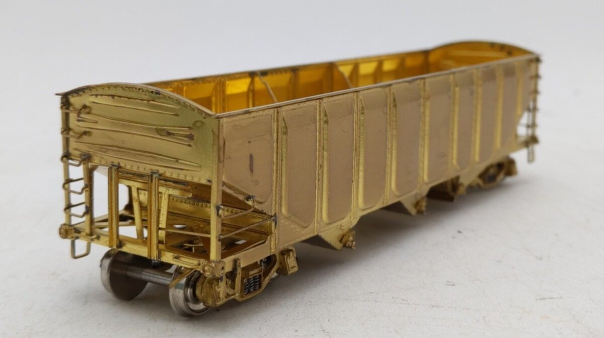 Overland OMI-1308 HO BRASS C&O Triple Hopper - Unpainted LN/Box