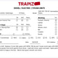 Oriental Limited BRASS HO EMD GP9 1750HP Diesel Loco Intermediate -Dynamic Brake LN/Box