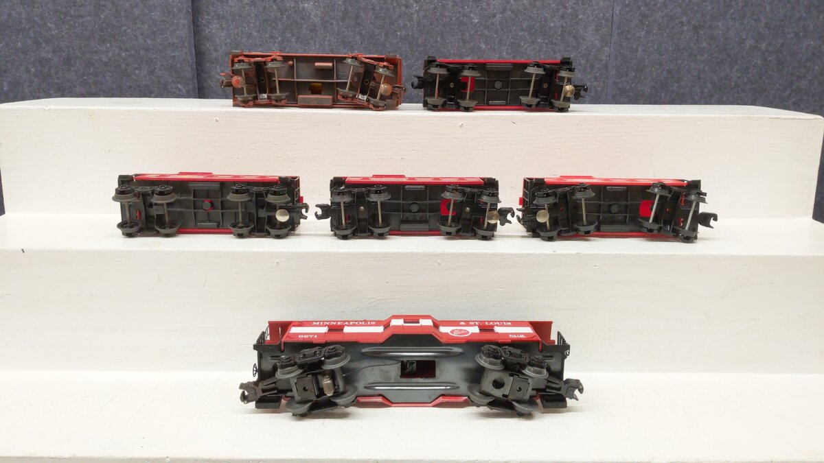 Lionel & K-line Assorted O Gauge Cabooses [6] EX