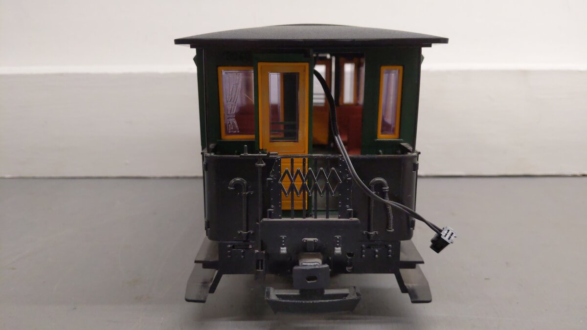 LGB 3040 G Scale 2nd Class Passenger Car #3 EX/Box