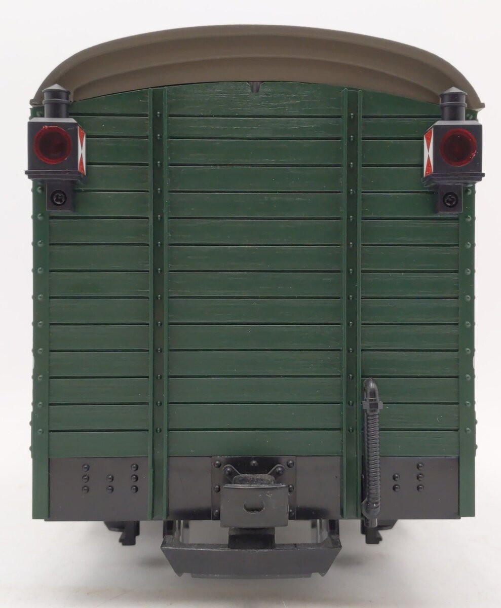 LGB 32190 G Gepack Pw-Post i Mail & Baggage Car w/ Lights (Metal Wheels) EX/Box
