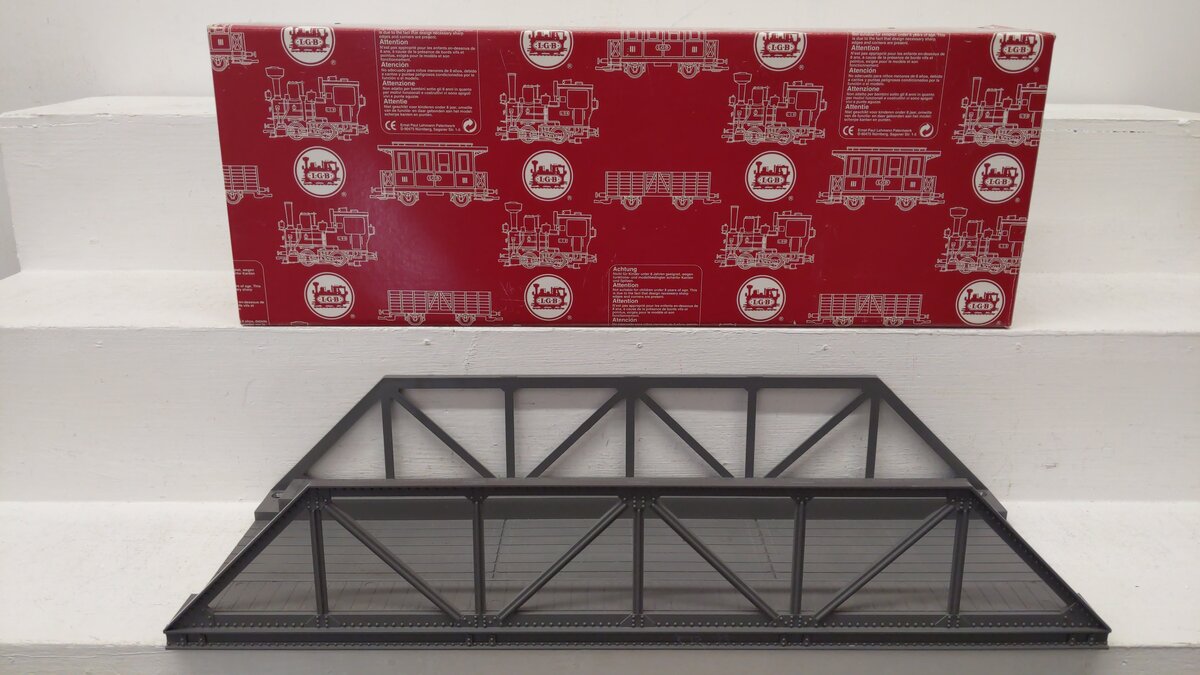 LGB 50600 G Scale Truss Bridge EX/Box