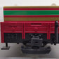 LGB 42103 G Scale Santa Christmas Tree Farm Gondola w/Tree Load EX/Box