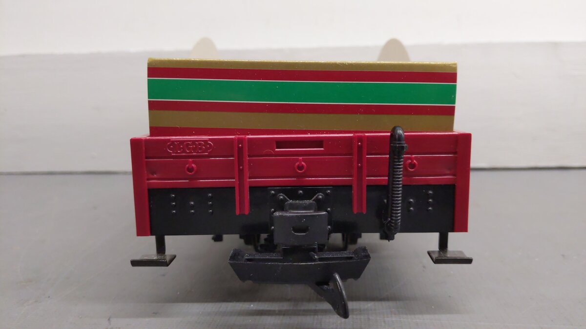 LGB 42103 G Scale Santa Christmas Tree Farm Gondola w/Tree Load EX/Box