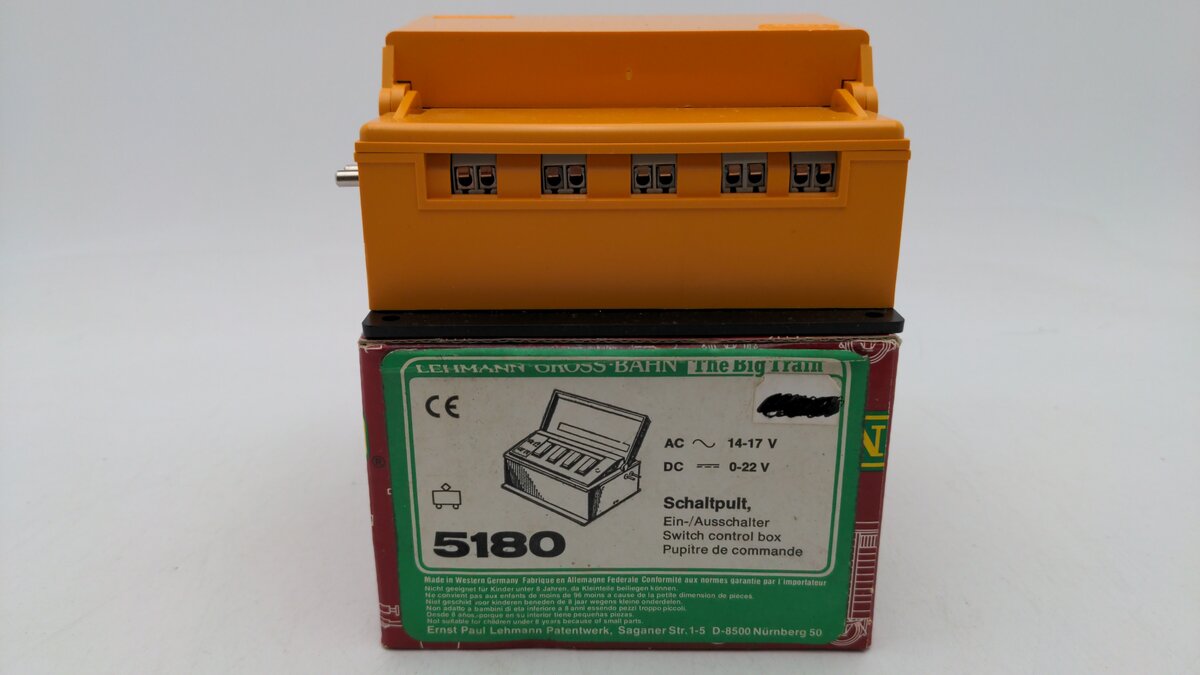 LGB 5180 On/Off Switch Control Box EX/Box