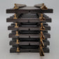 LGB 10000 G Scale 12 Inch Brass Rail Straight Track Sections (6) EX