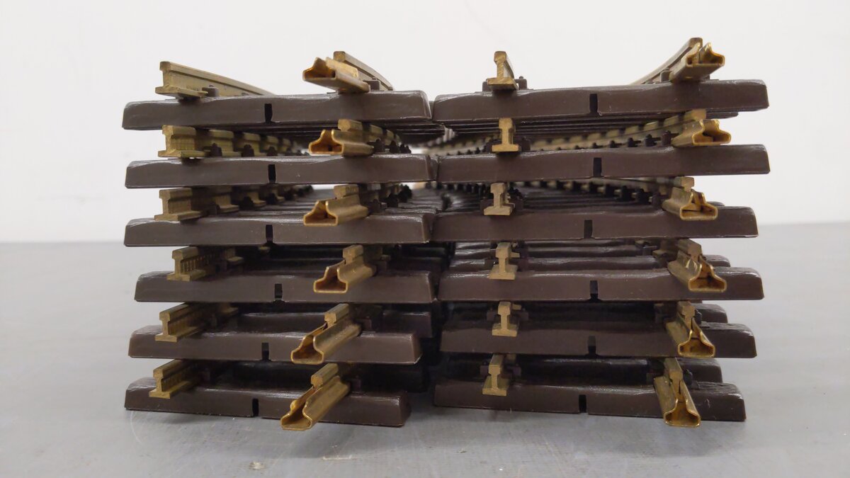 LGB 1100 G Scale 30 Degree Curved Track Sections (12) EX/Box