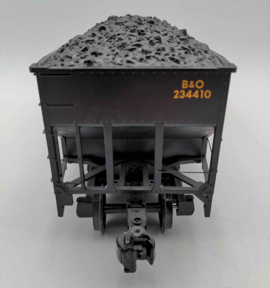 Aristo-Craft 41815 G Chessie/B&O 2-Bay Coal Hopper #234410 LN/Box