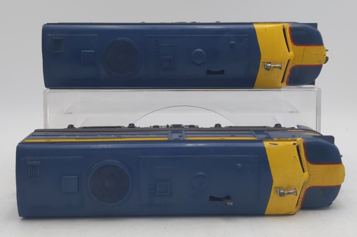 Lionel 208 Vintage O Santa Fe Alco AA Diesel Locomotive Set VG