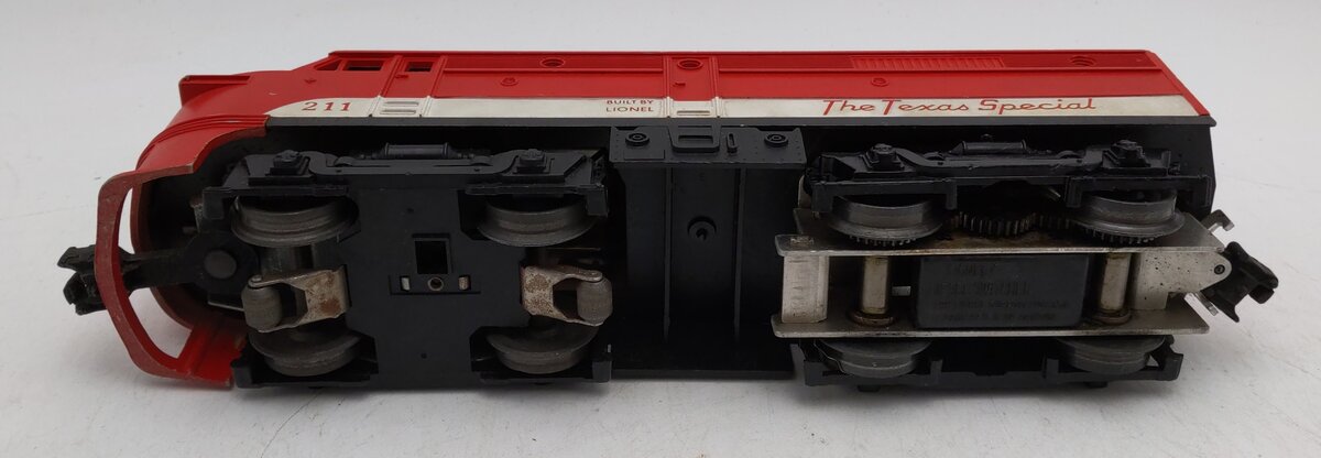 Lionel 211 Vintage O Gauge Texas Special Powered Diesel Locomotive VG