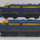 Lionel 204 Vintage O Santa Fe AA Diesel Locomotive Set VG