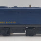 Lionel 225 Vintage O Chesapeake & Ohio A Unit Powered Diesel Locomotive EX