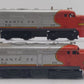 Lionel 218 Vintage O Santa Fe Alco AA Diesel Locomotive Set VG