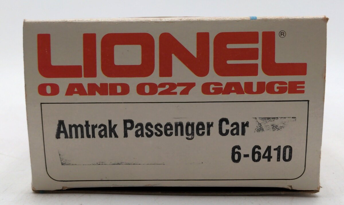 Lionel 6-6410 O Gauge Amtrak Streamlined Pullman Car #6410 LN/Box