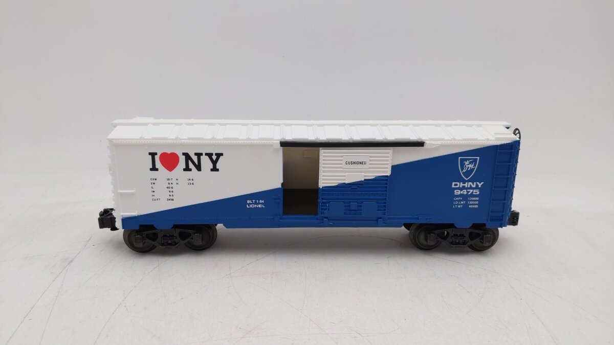 Lionel 6-9475 O Gauge Delaware & Hudson I Love New York Boxcar EX/Box