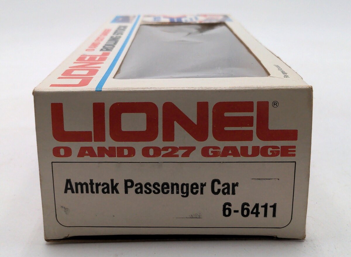 Lionel 6-6411 O Gauge Amtrak Illuminated Passenger Car #6411 LN/Box