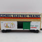 Lionel 6-19910 O Gauge 1990 Seasons Greetings Box Car EX/Box