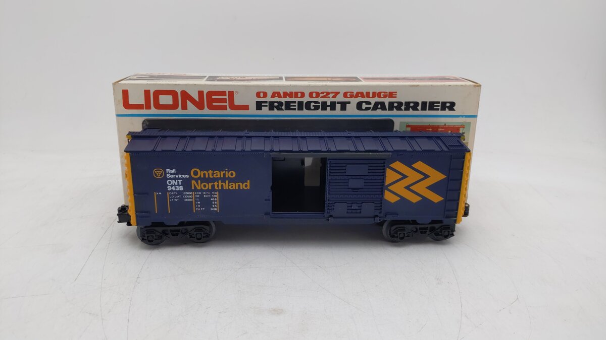 Lionel 6-9438 O Gauge Ontario Northland Box Car EX/Box