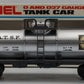 Lionel 6-9321 O Gauge Atchison Topeka & Santa Fe Single Dome Tank Car EX/Box