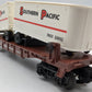 Lionel 6-9333 O Gauge Southern Pacific Flatcar with 2 Trailers #9333 NIB