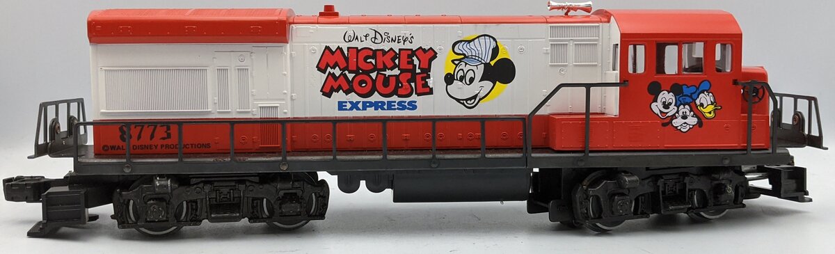 Lionel 6-8773 O Gauge Mickey Mouse U36B Diesel Locomotive #8773 LN/Box