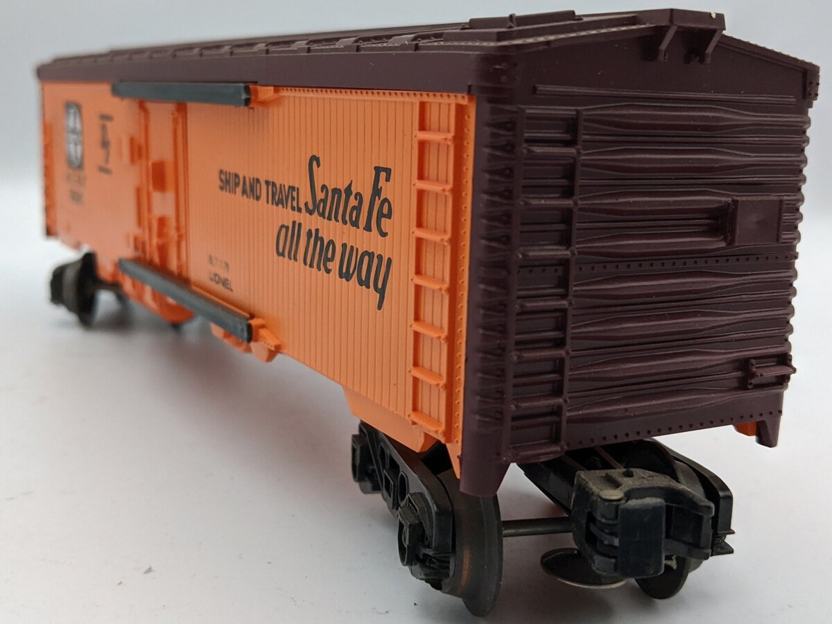 Lionel 6-9880 O Gauge AT&SF Famous American Railroad Refrigerator Car NIB