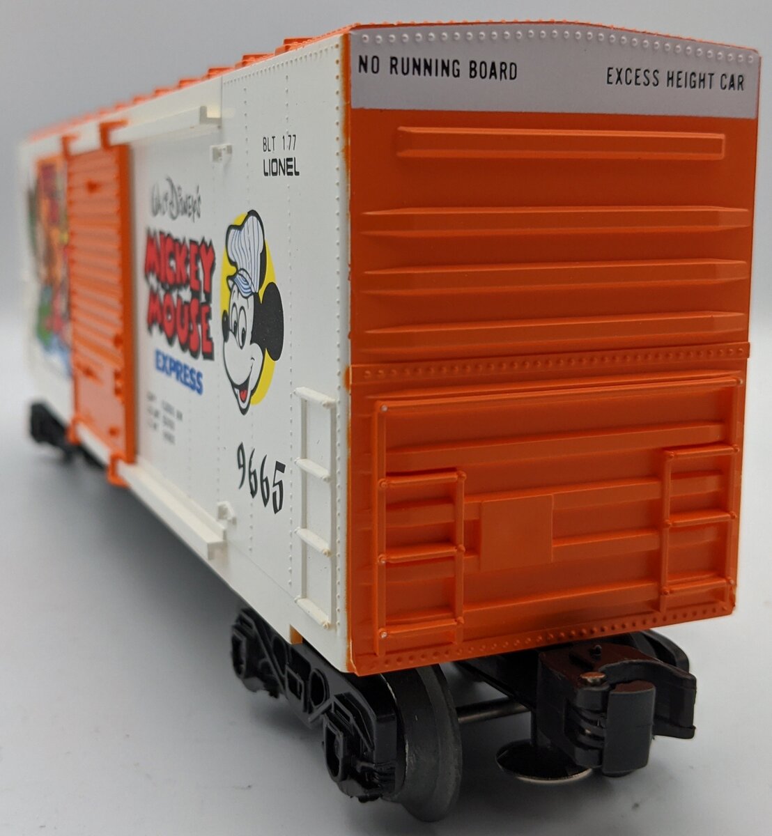 Lionel 6-9665 O Gauge Disney's Peter Pan Hi-Cube Boxcar NIB