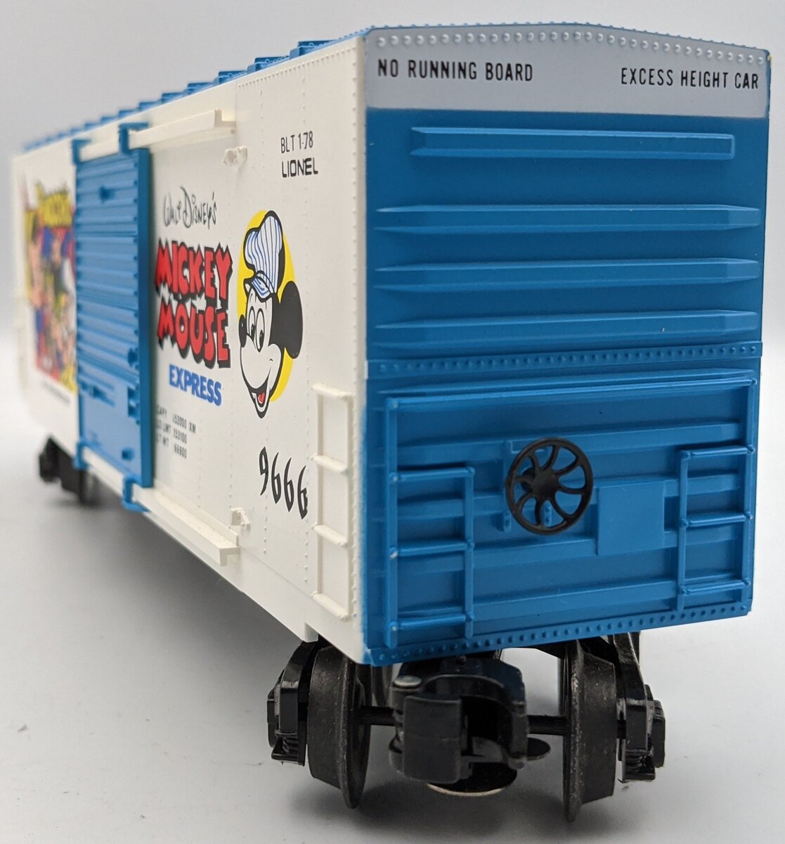 Lionel 6-9666 O Gauge Pinocchio Hi Cube Boxcar #9666 EX/Box