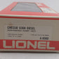 Lionel 6-8560 O Chesapeake and Ohio U36B Non-Powered Diesel Locomotive #8560 EX/Box